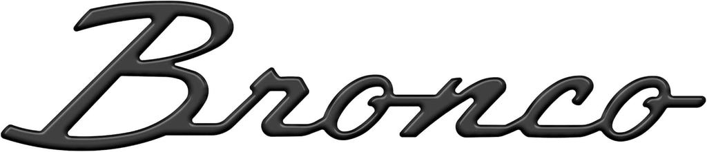 Bronco Script Badge Compatible with 2021-2026 Ford Bronco