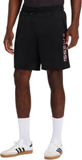Men's Lifestyle Vertical Icon Shorts with Drawstring, Comfortable Fit, 100% Polyester