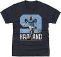 500 LEVEL Erling Haaland Manchester City Youth Shirt - Erling Haaland Manchester City Bold Number
