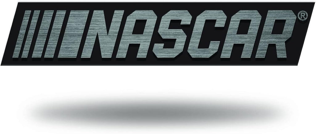 Rico Industries NASCAR Racing Signature Antique Nickel Auto Emblem for Car/Truck/SUV