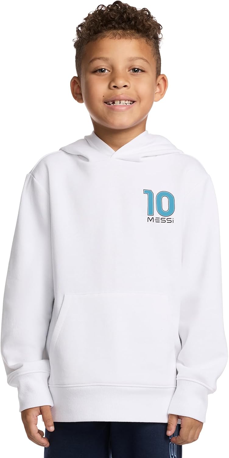 Boys' Long Sleeve, Standard Fit Hoodie Sweatshirt, Comfortable Fleece