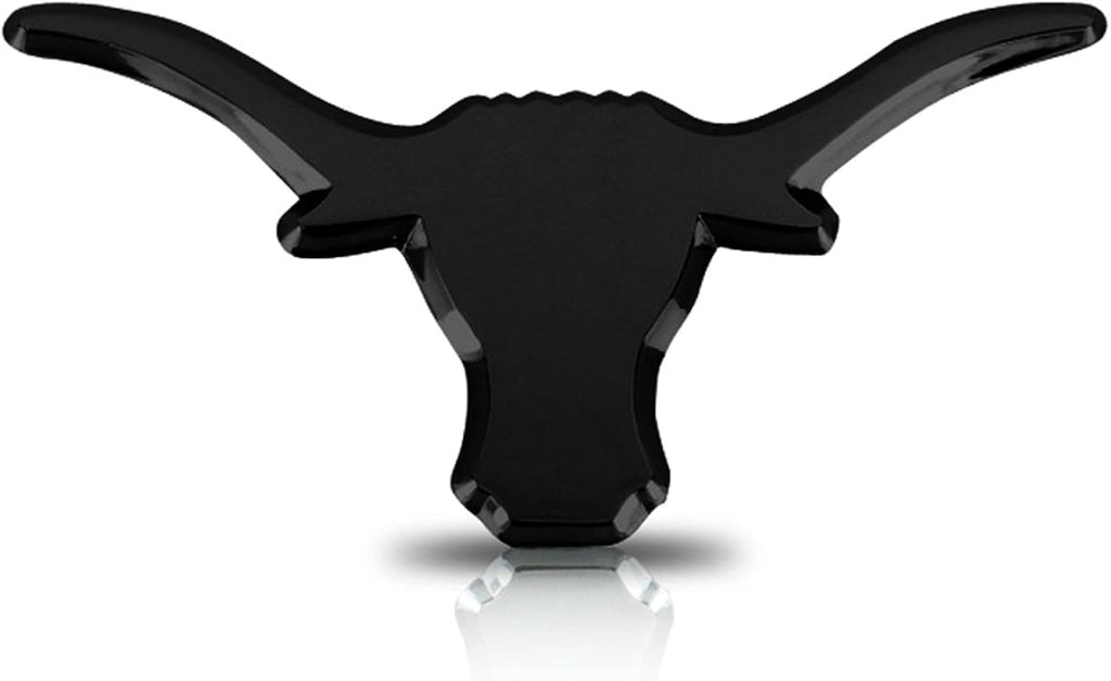 University of Texas Longhorn Black Car Emblem