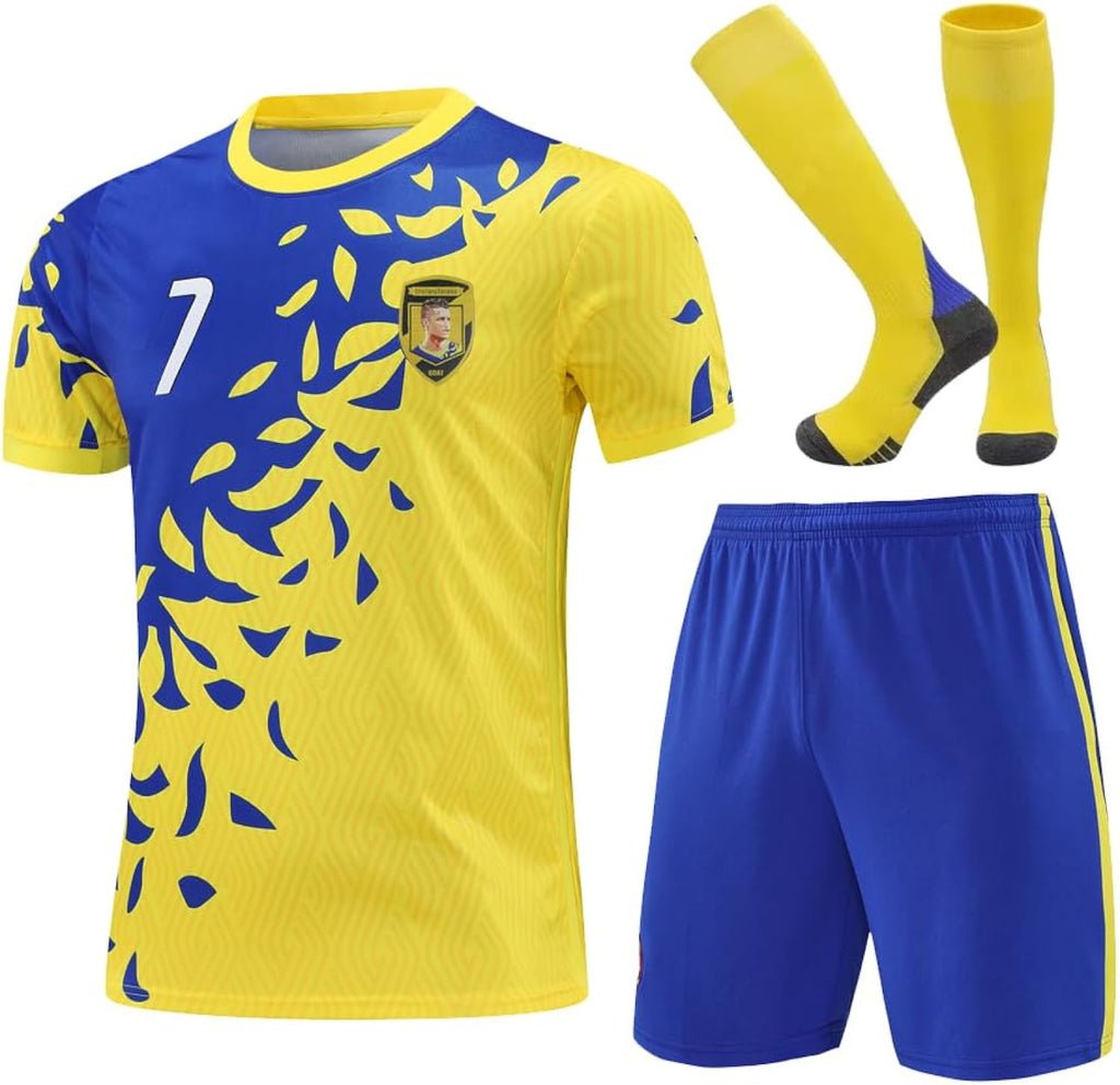 Children's soccer jersey youth sportswear kids training uniforms boys and grils gifts for football fans