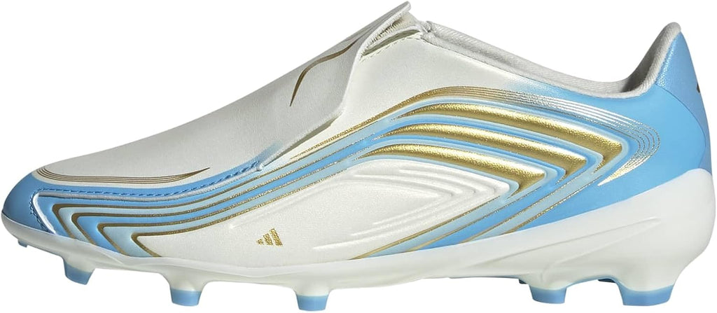 Kids F50 Messi League Laceless Firm Ground (Little Kid/Big Kid)