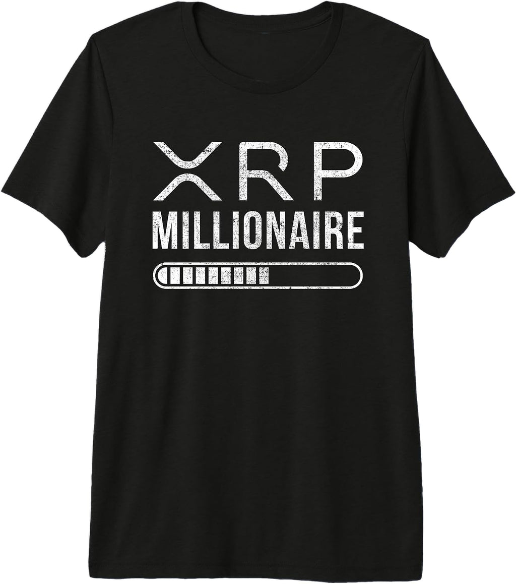 XRP Millionaire Merch Tee Shirt for Men and Women
