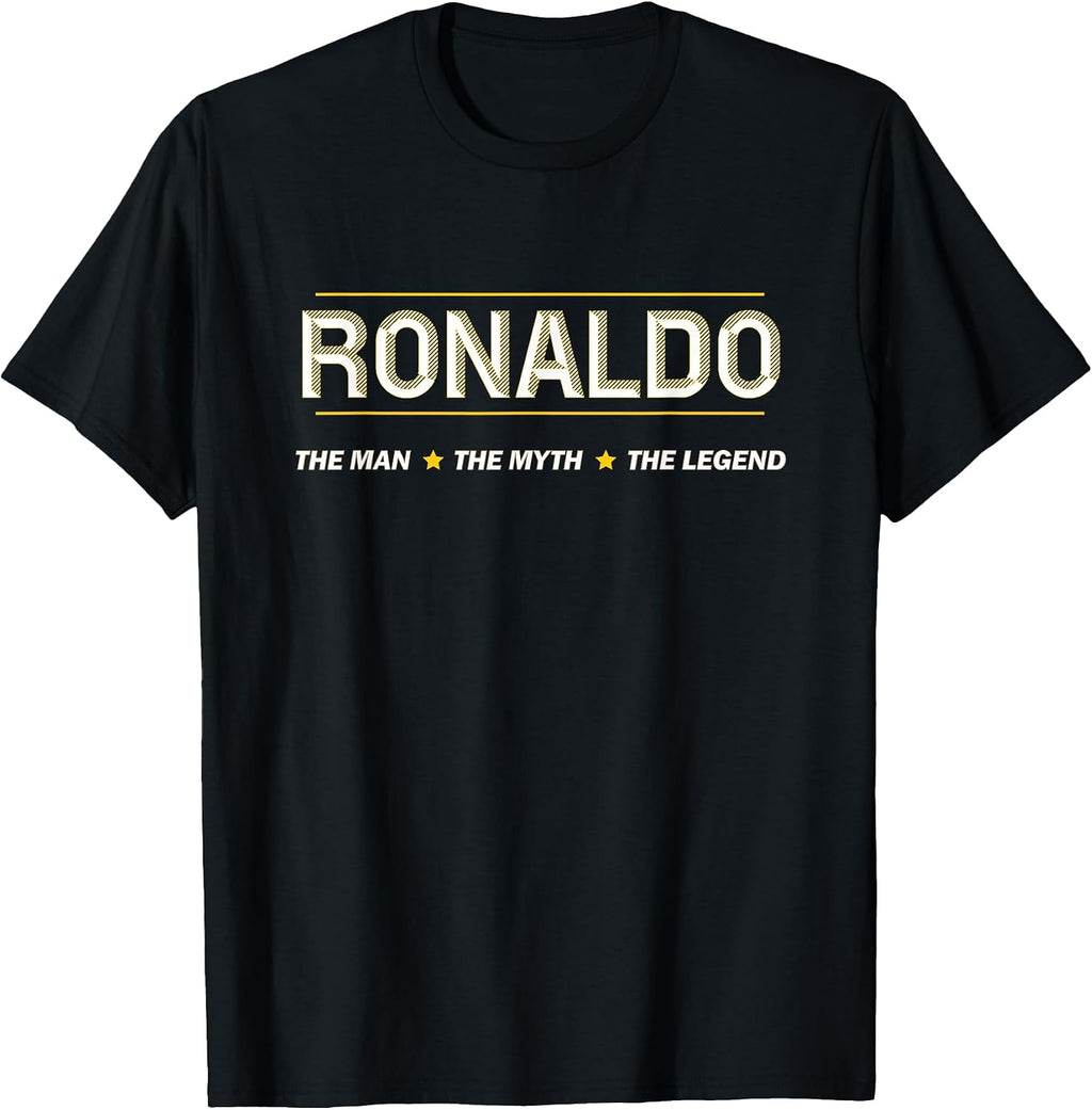 Ronaldo The Man The Myth The Legend | Mythos Legend Name - T-Shirt