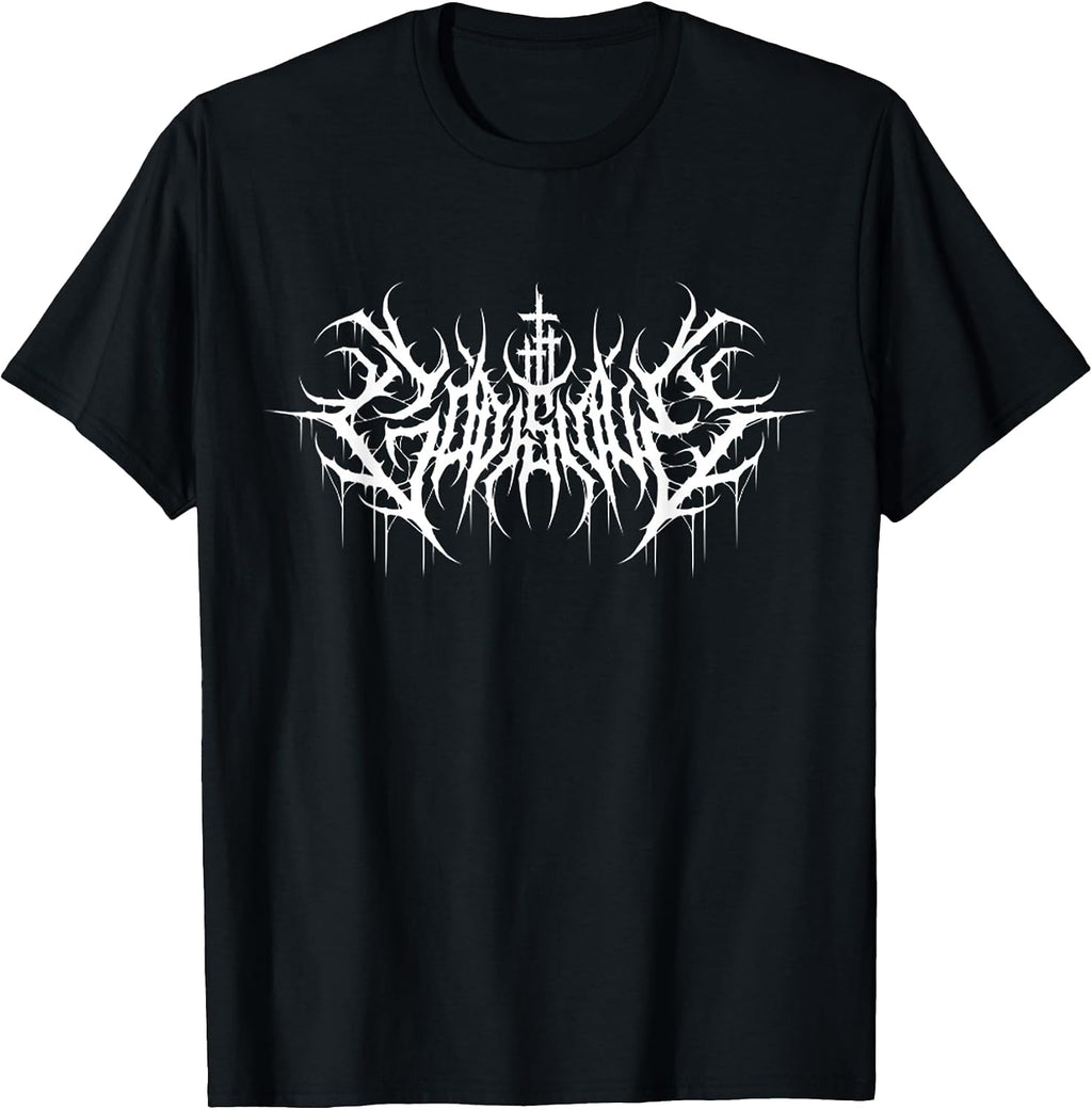Cross Jesus God Is Love Death Metal Design