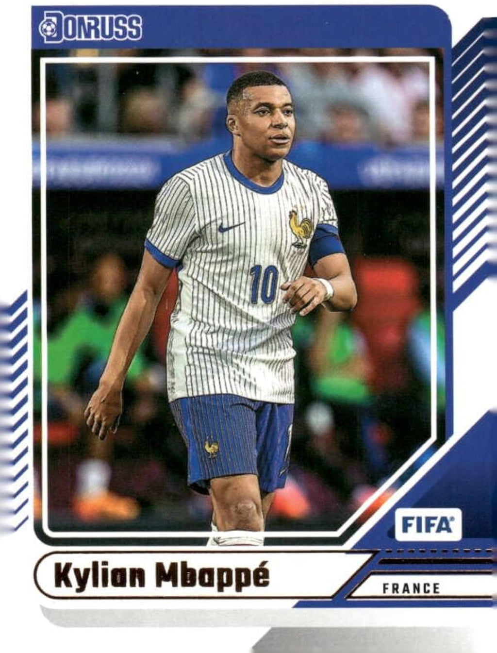 2024-25 PANINI DONRUSS #100 KYLIAN MBAPPE FRANCE SOCCER OFFICIAL TRADING CARD OF SOCCER