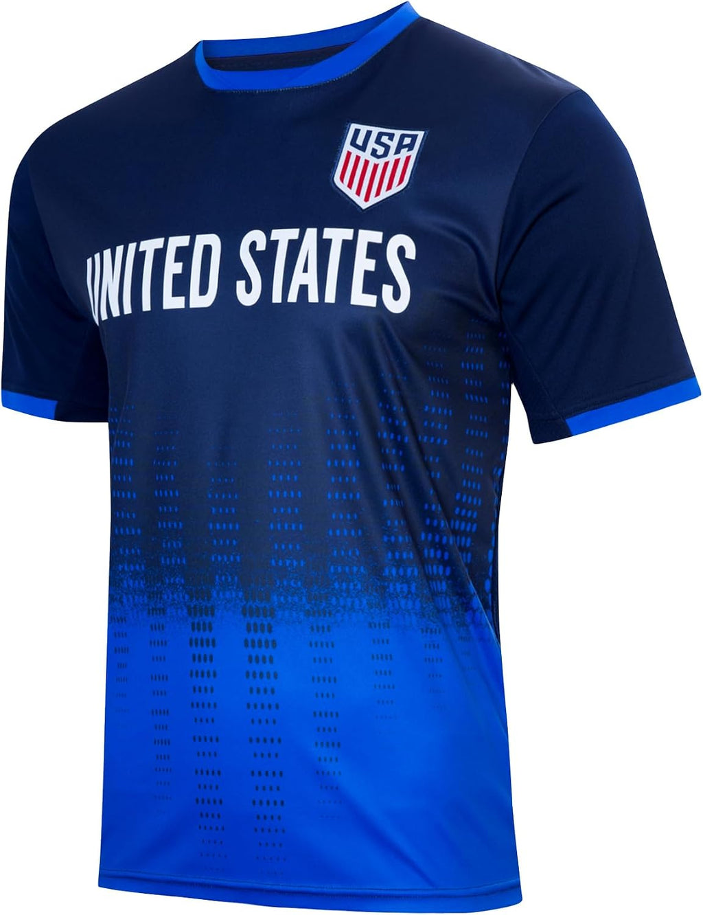 U.S. Soccer USMNT Adult Soccer Game Day Jersey-Inspired Shirt | Frequency, Navy