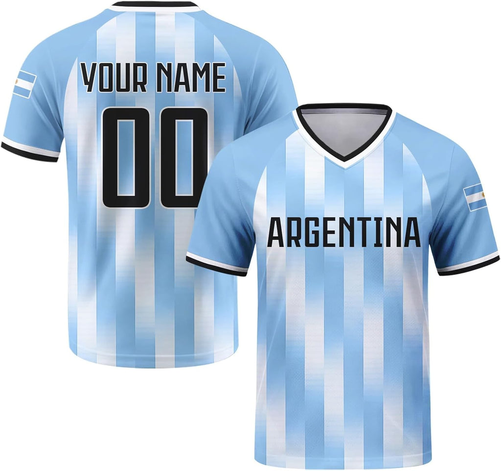 Custom 2026 National Custom Soccer Jersey World for Cup Personalized Stylish Flag Design Name Number Gift for Fans