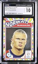 2024 Topps Living Set Erling Haaland Card Graded CGC 10
