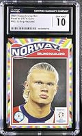 2024 Topps Living Set Erling Haaland Card Graded CGC 10