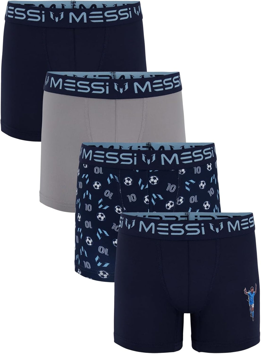 BOYS 4PK STRETCH BOXER BRIEFS
