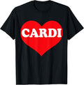 Funny Matching I Love Cardi Man Woman Kids