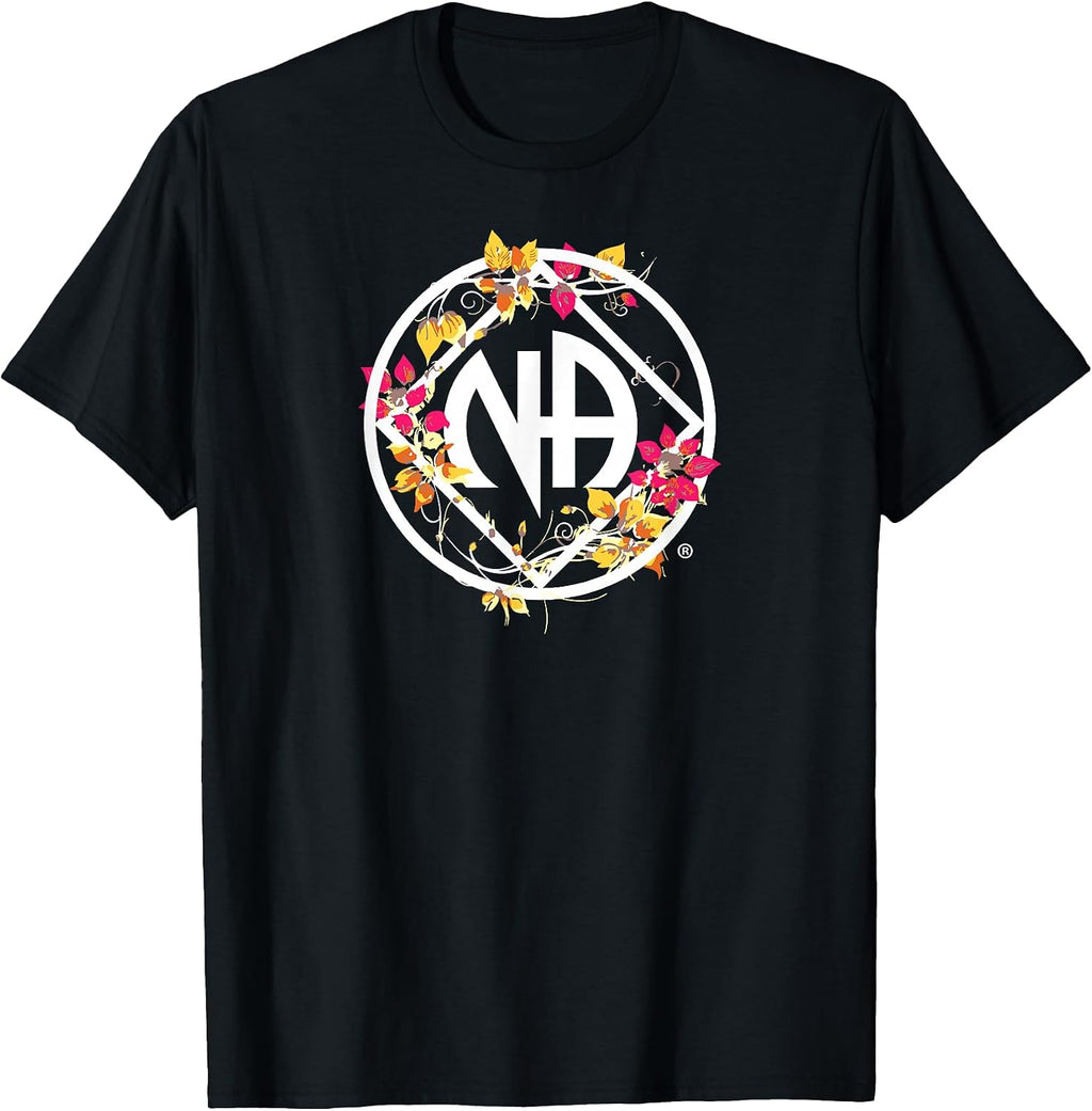 Official Narcotics Anonymous Spring Floral Emblem T-Shirt