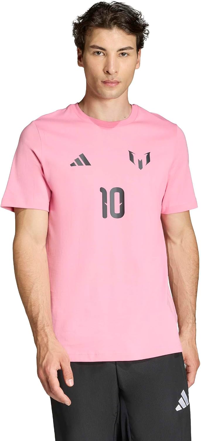 Mens Messi Name & Number Graphic T-Shirt
