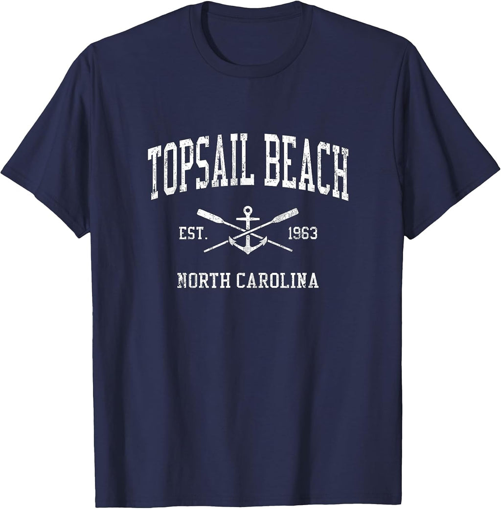 Topsail Beach North Carolina Sailing T-Shirts & Te