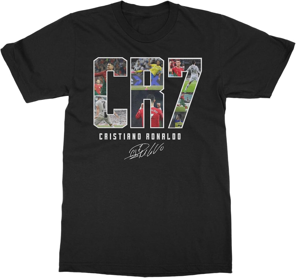 Collage Ronaldo Tribute - Soccer Goat Unisex T-Shirt
