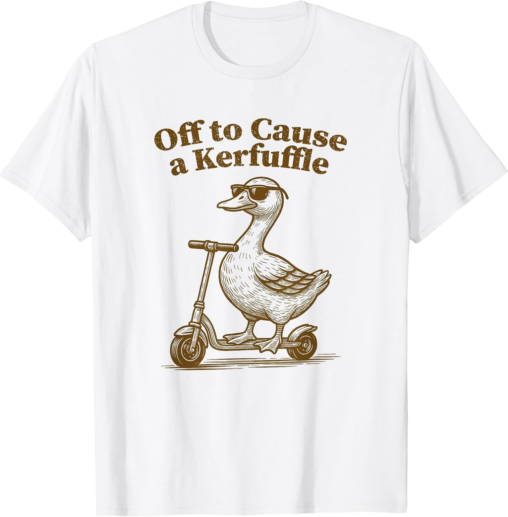 Retro Funny Goose Sarcasm Merch