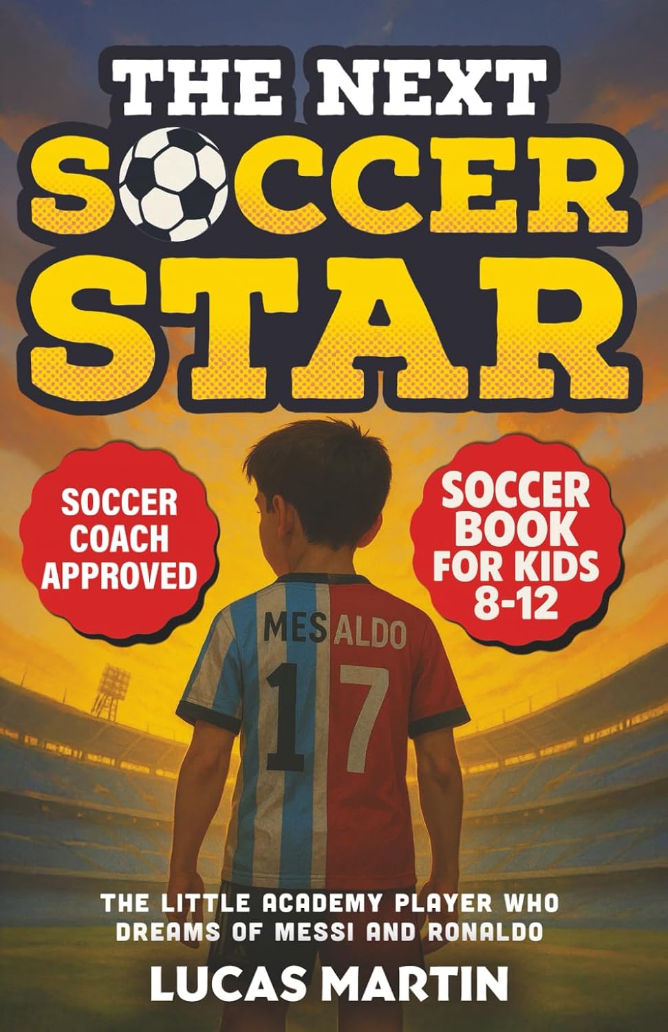 The Next Soccer Star: The Little Academy Player Who Dreams of Messi and Ronaldo: Soccer Book For Kids 8-12