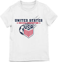 United States Soccer Federation USSF Youth Girls Short Sleeve Graphic T-Shirt