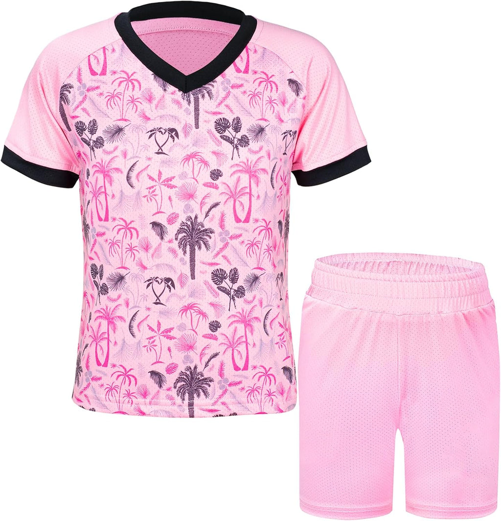 Unisex Kids Soccer Jersey for Girls Soccer Shirts Boy Football Outfits Soft Ideal Gift for Little Athlete 2-14 Years