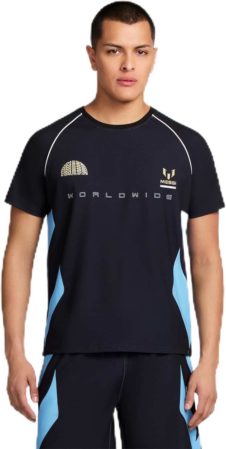 Men's Messi Overtime Raglan Poly Tee