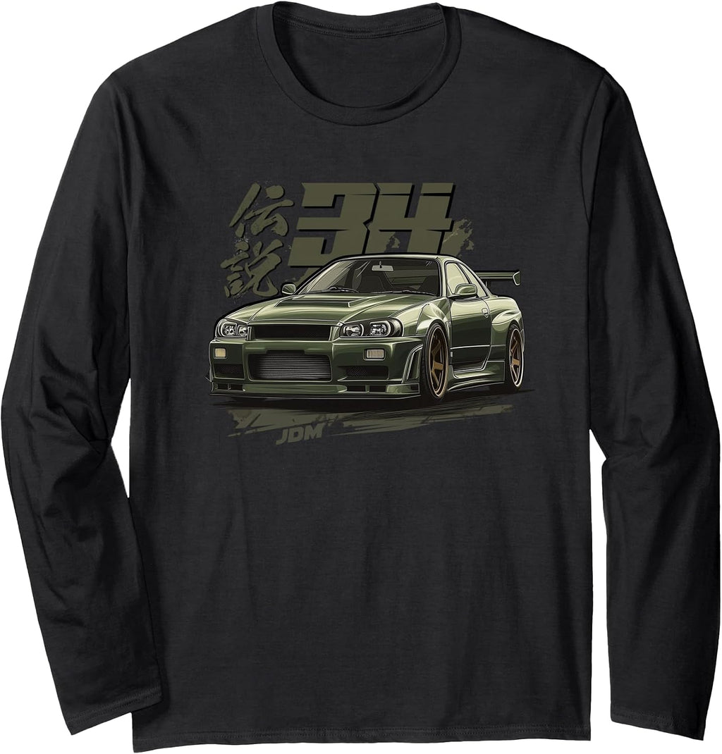 JDM Car Lover Merch Art Print LBWK