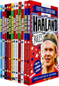 Football Superstars 12 Books Collection Rules Mega Pack Set By Simon Mugford & Dan Green(Fact,Stories & Starts)(Rolando, Neymar, Messi, Kane, Mbappé, Rashford, Haaland & More)