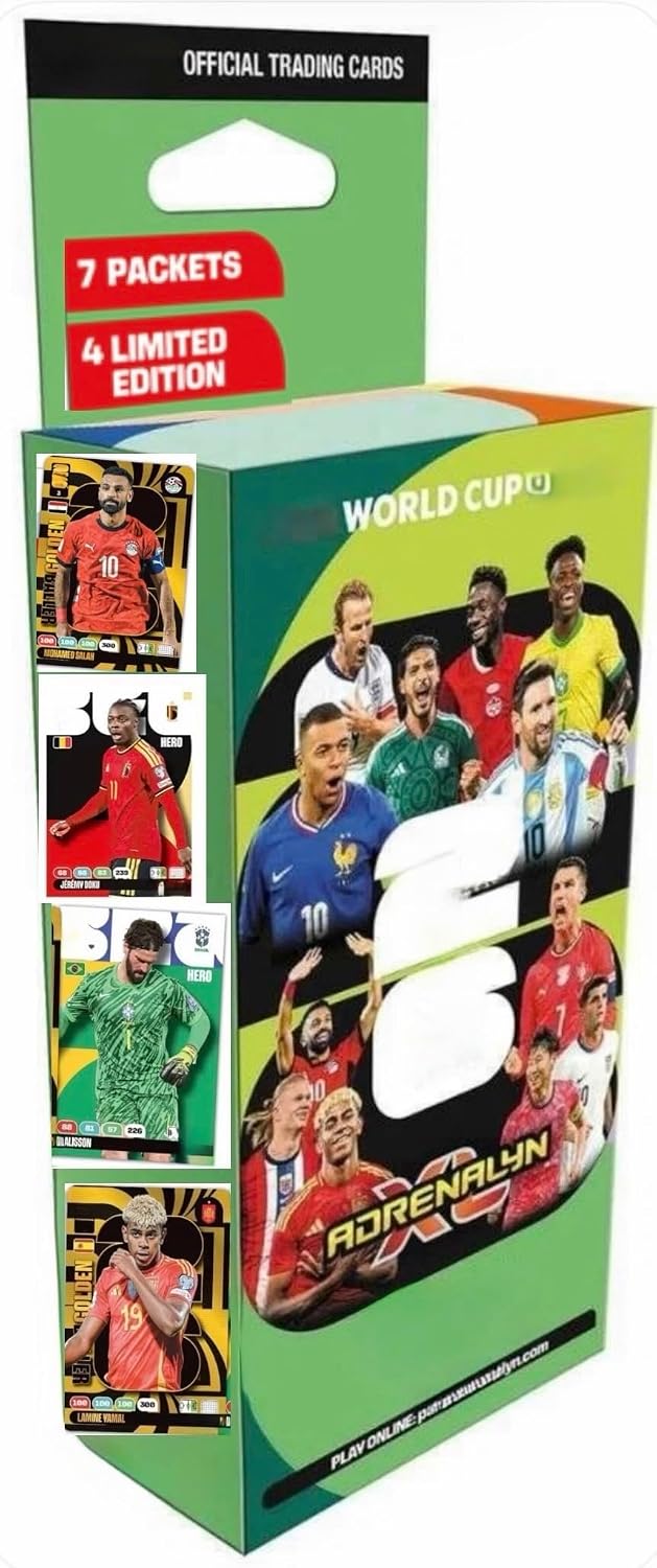 Adrenalyn XL 2026 World Cup Soccer Cards Adrenalyn XL Multiset
