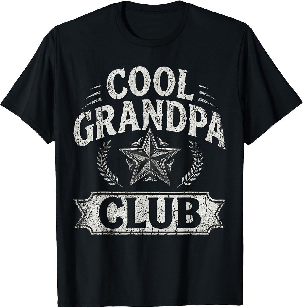 Funny Cool Grandpas Club Merch Father's Day