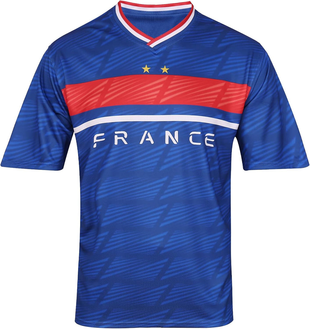 Men's 2026 Fan Soccer Jersey - Fan Version Short Sleeve Shirt for Game Day