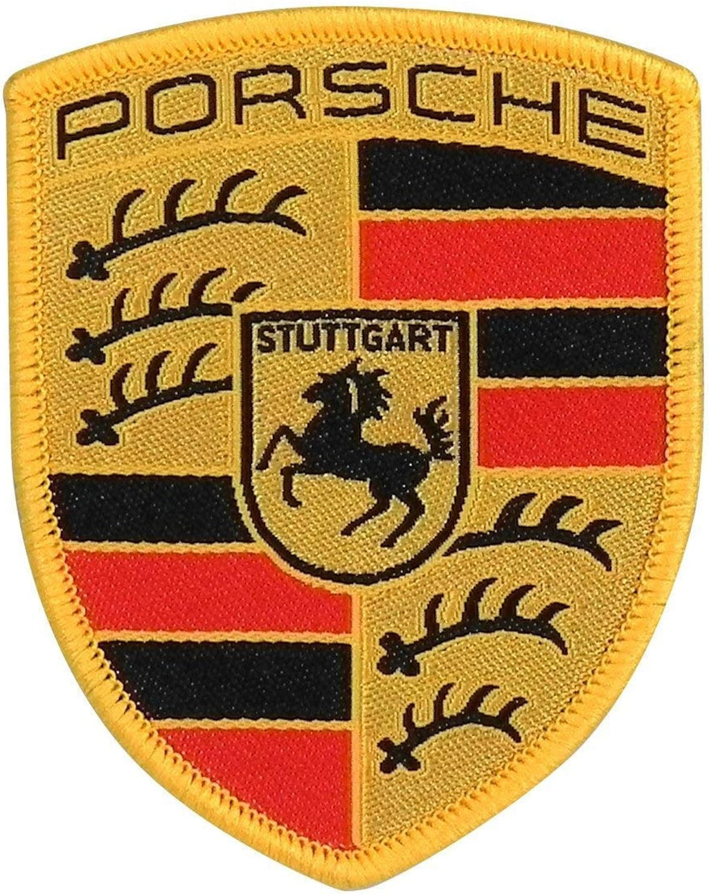 Porsche Crest Sew-On Badge