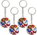 2026 World Soccer Cup Keychain, World Flags Football Keychain for Fan Gifts, Party Favors