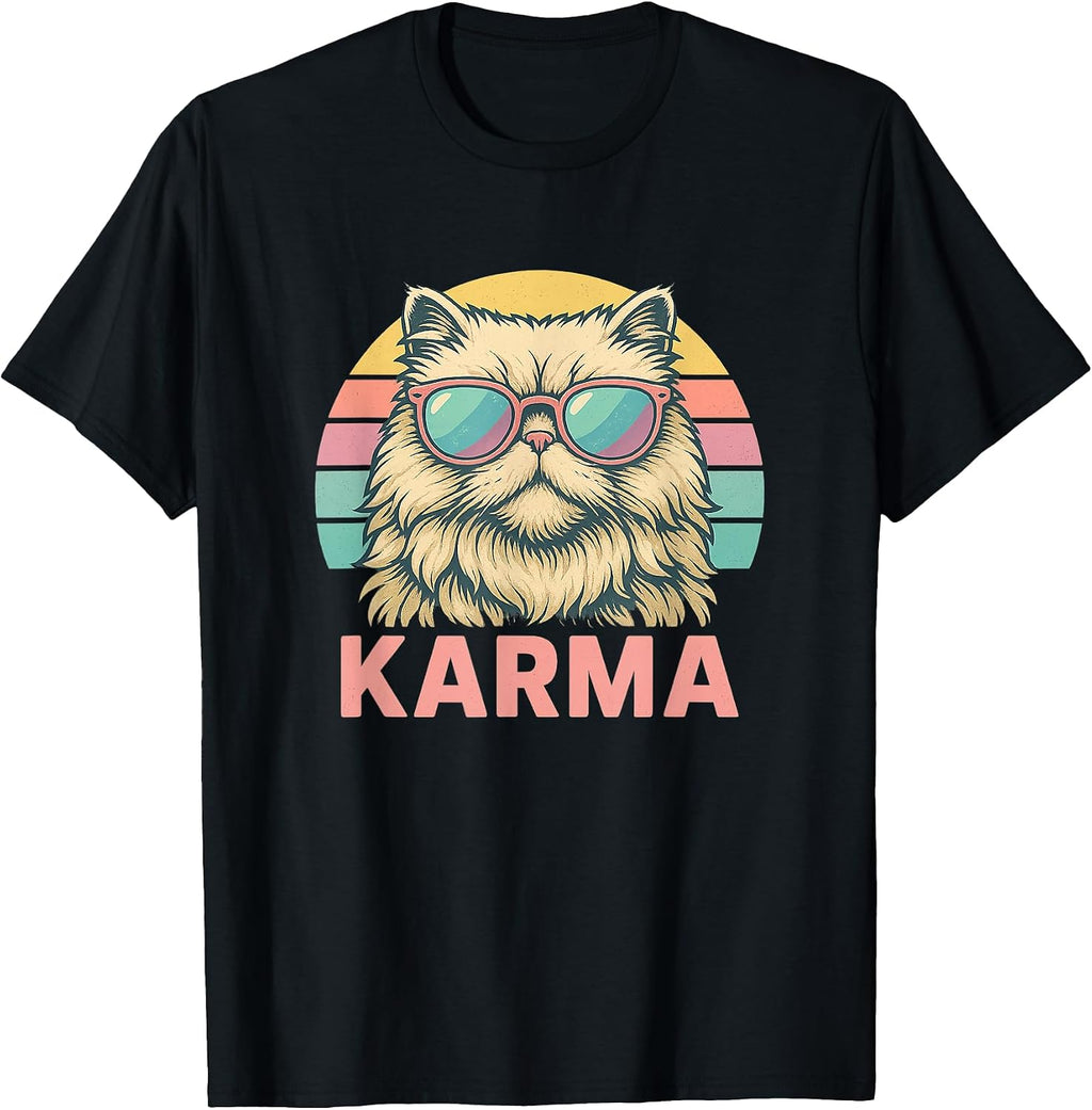 Funny Karma Cat Lover Gifts Merch