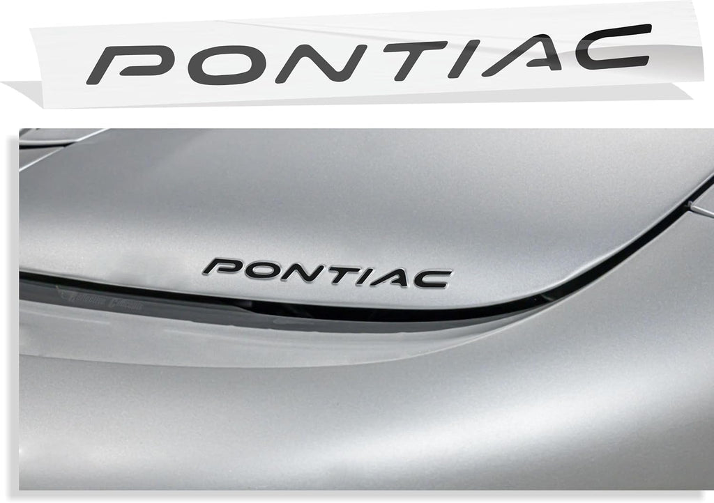 Pontiac Headlight Overlay Decal Sticker - 98-02 Firebird - (Color: Flat Black)