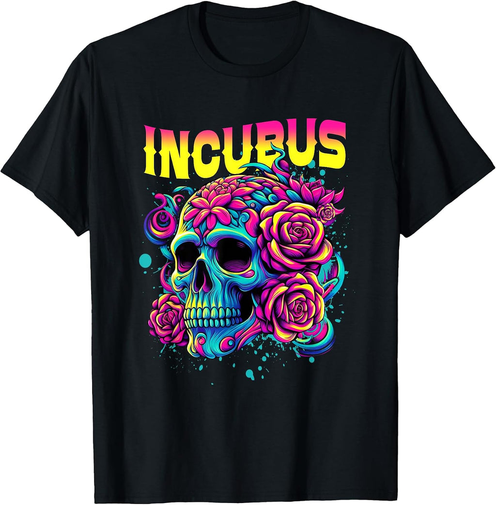 A Crow Left Skull Morning And Flower Incubus
