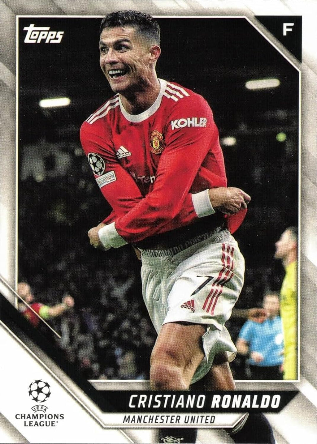 2021-22 Topps UCL Collection #100 Cristiano Ronaldo Soccer Card