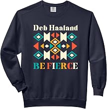 Deb Haaland Secretary of Interior Native American Indian Comfort Colors Adult Sweatshirt