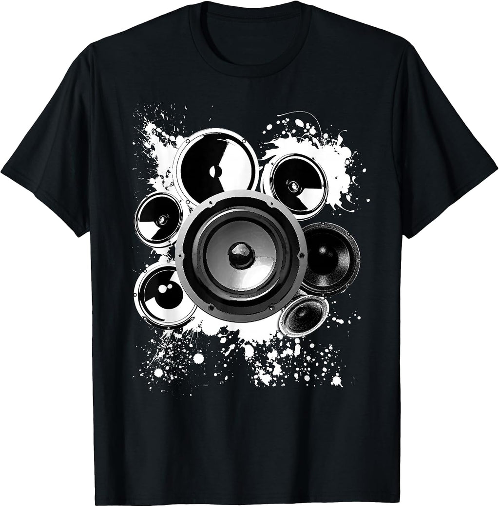 Speaker techno bass music graphics & gifts