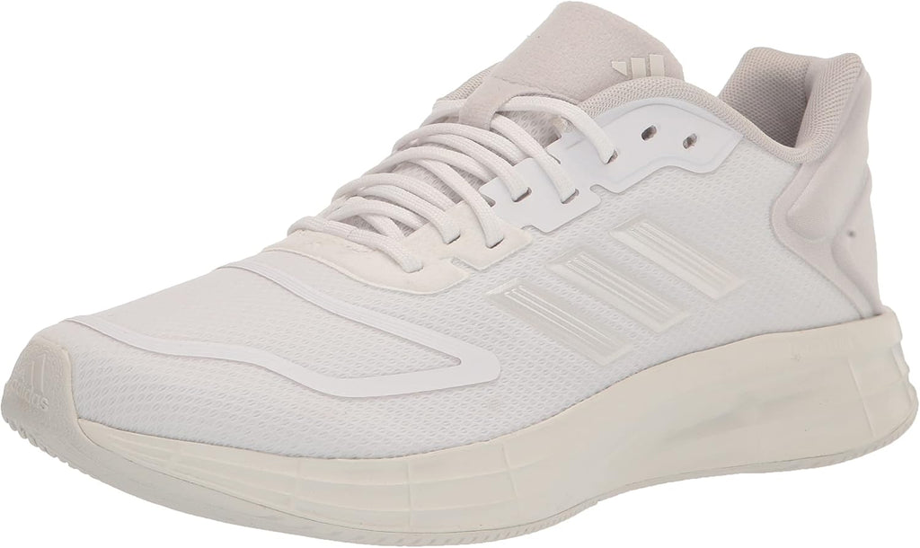 Women's Duramo 10 Running Shoe, White/Zero Metallic/Grey, 8.5