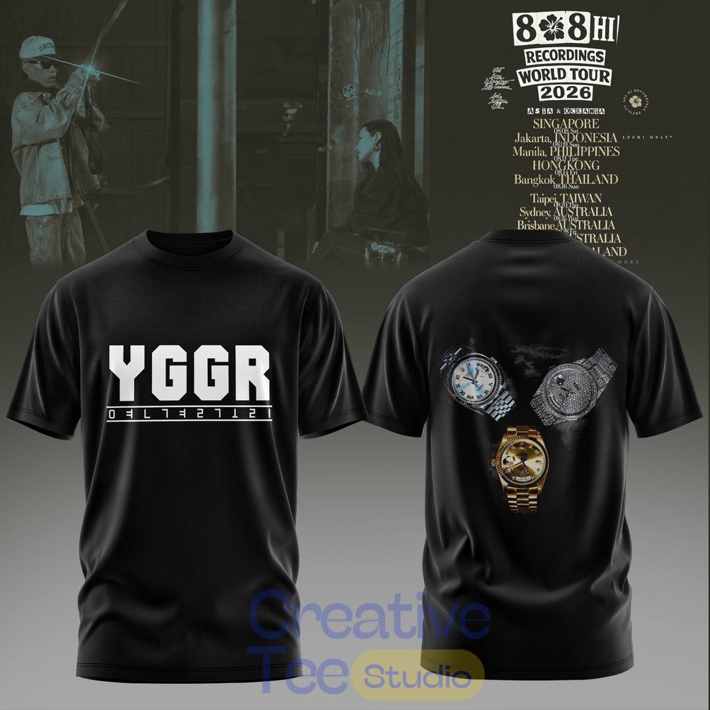 808 HI Recordings World Tour 2026 T-Shirt
