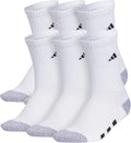Kids Athletic Cushioned 6-Pack Crew (Little Kid/Big Kid/Adult)