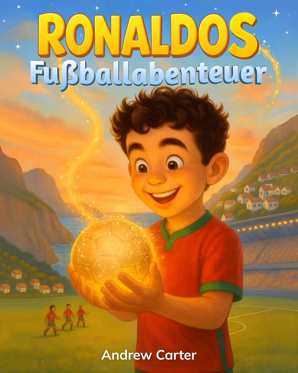 Ronaldos Fußballabenteuer: Illustriertes Fußballbuch für Kinder 5-9 Jahre | Eine spannende Geschichte über Cristiano Ronaldo, Mut, Fleiß und große Träume