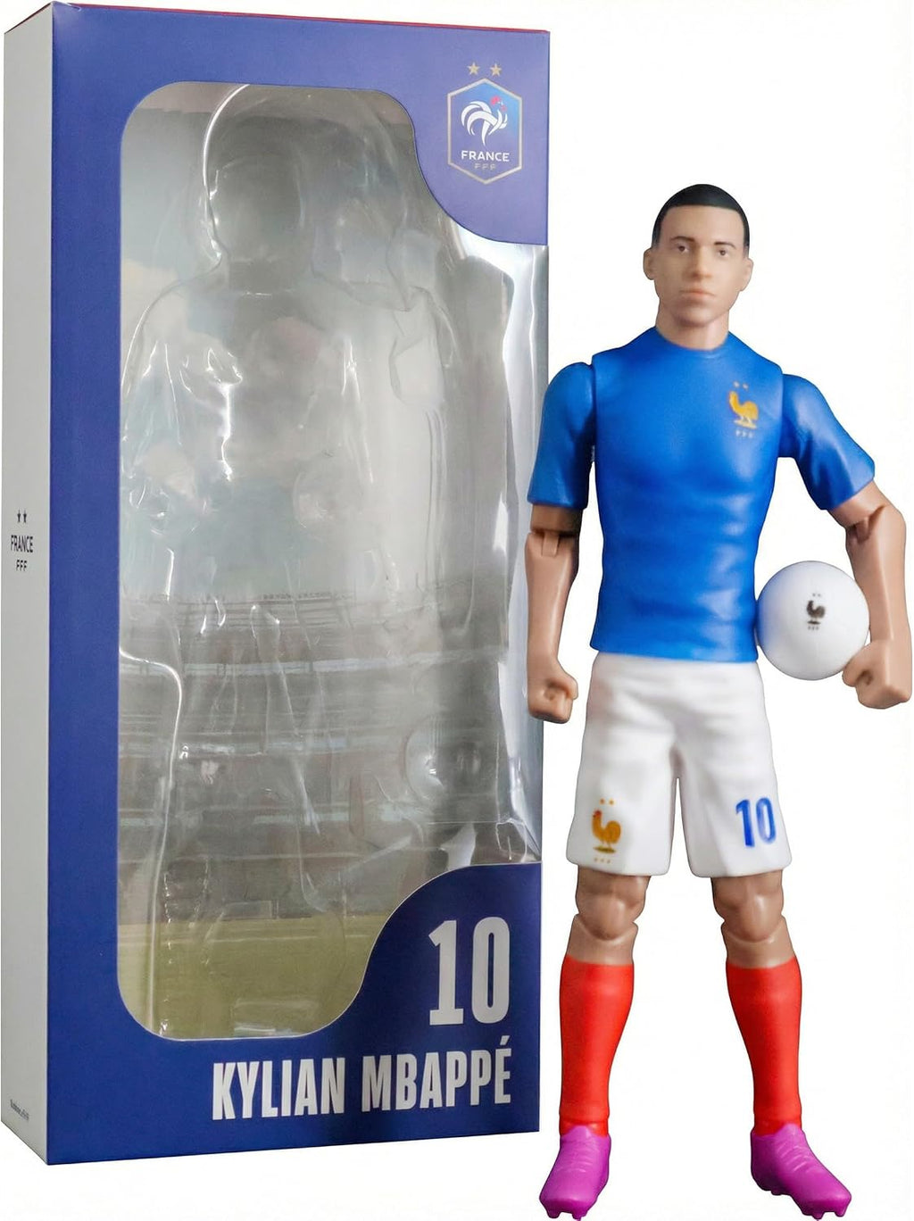 Sockers Banbo Toys France National Kylian Mbappé 8" Collectible Soccer Action Figure