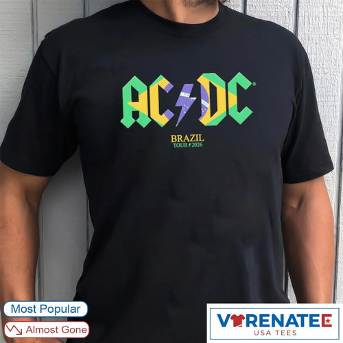 ACDC Brazil Pwr Up Tour 2026 shirt