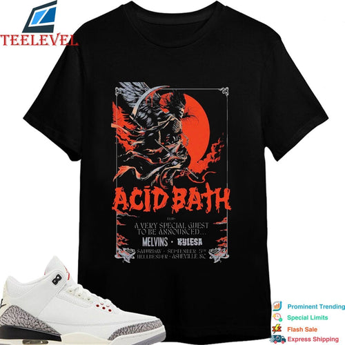 Acid Bath At Hellbender By The Orange Peel On Sept 5 2026 T-shirts