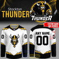 Adirondack Thunder x Stockton Thunder FPHL 2026 Custom Hockey Jersey
