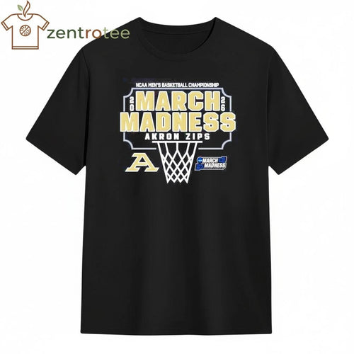 Akron Zips 2026 NCAA Men’s Basketball Tournament March Madness tee