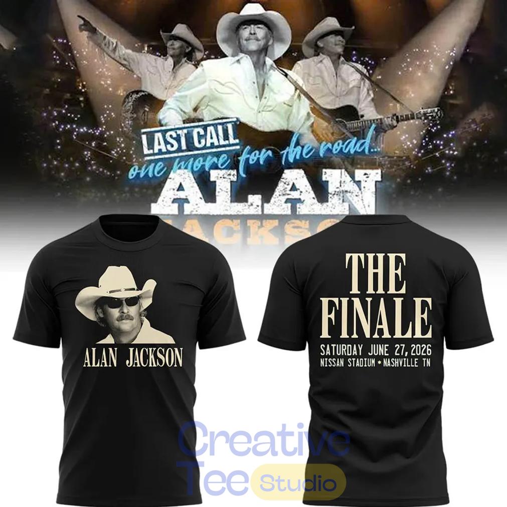 Alan Jackson x Tennessee Titans “Last Call – The Finale” Limited Tee